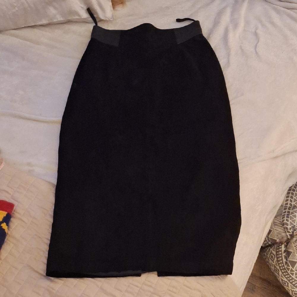 Cayenne Vintage Leather Skirt